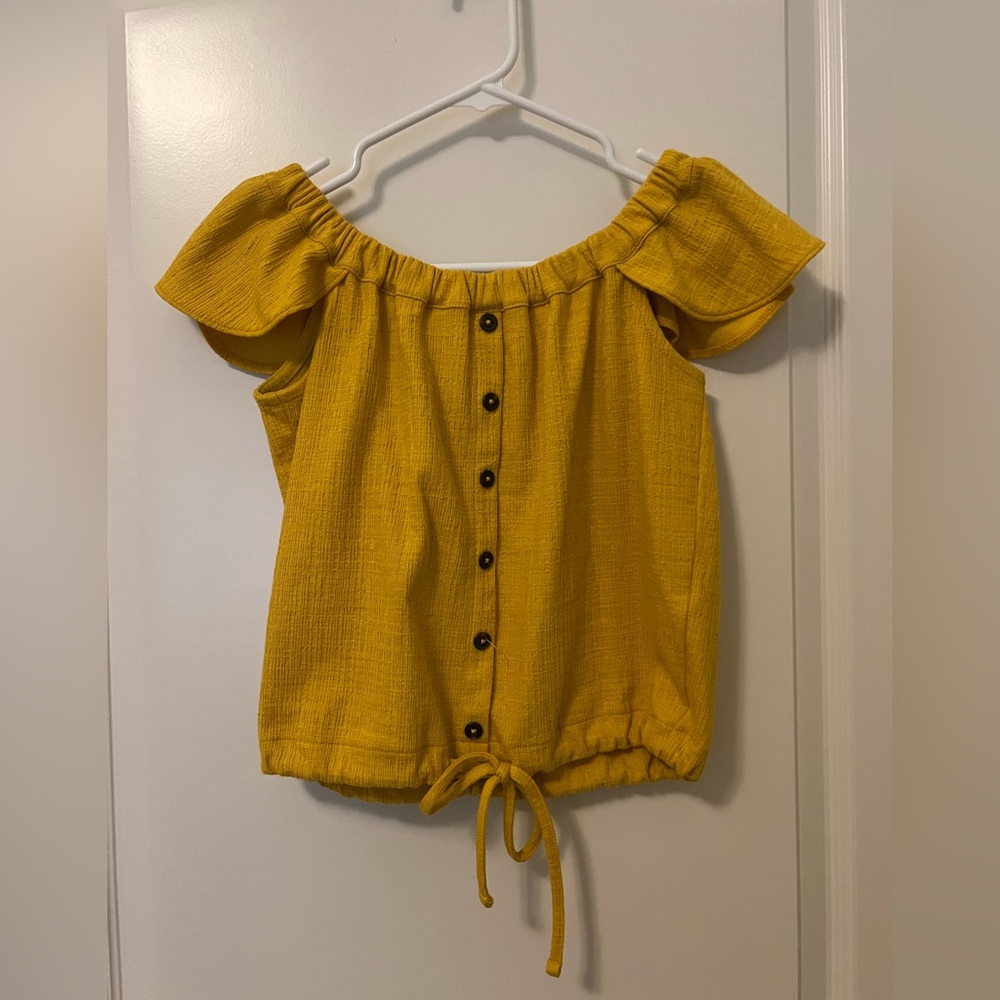 Madewell Off the Shoulder Blouse